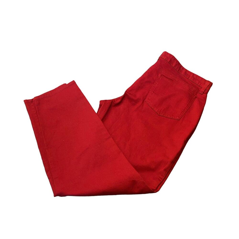 Eileen Fisher Red Jeans